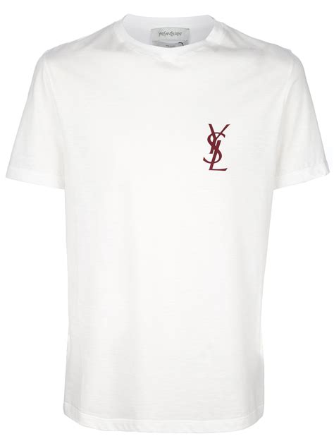 ysl t shirt white